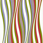 Dominance Portfolio, Blue Dominance Portfolio, Blue Bridget Riley 1977