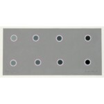 Encircling Discs With Grey in Grey to Black Sequence Encircling Discs With Grey in Grey to Black Sequence Bridget Riley 1970 Gouache on paper 42.5 x 89.5 cm