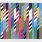 Fete Fete Bridget Riley 1989 Screenprint on paper 53 x 76 cm