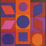 Alphabet VR Victor Vasarely 1960 Acrylic on canvas - 160 x 150cm