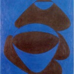 Victor Vasarely - 1950 Victor Vasarely 1950 Mar Caribe Oil on board - 48 x 40cm