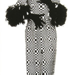 Op Art Dress by Geoffrey Beene
1960s Op Art Dress by Geoffrey Beene 1960s