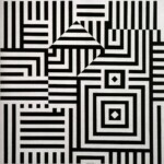Riu-Kiu-C Victor Vasarely - 1960 Acrylic on canvas - 115 x 115 cm
