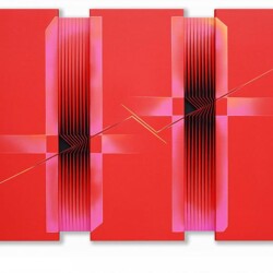 Alberto Biasi - 2007 Alberto Biasi 2007 Si Può 100 x 148 cm