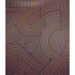 Victor Vasarely 1981 Tekers-MC Acrylic on canvas - 1981