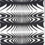Op Art fabric Barbara Brown's 'Expansion' Fabric
Screen printed cotton satin furnishing fabric
Designed by Barbara Brown for Heals, London, 1966 Op Art fabric Barbara Brown's 'Expansion' Fabric Screen printed cotton satin furnishing fabric Designed by Barbara Brown for Heals, London, 1966