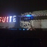 Op Art Projections onto The Suite club Op Art Projections onto The Suite club, Mannheim, Germany August 2009